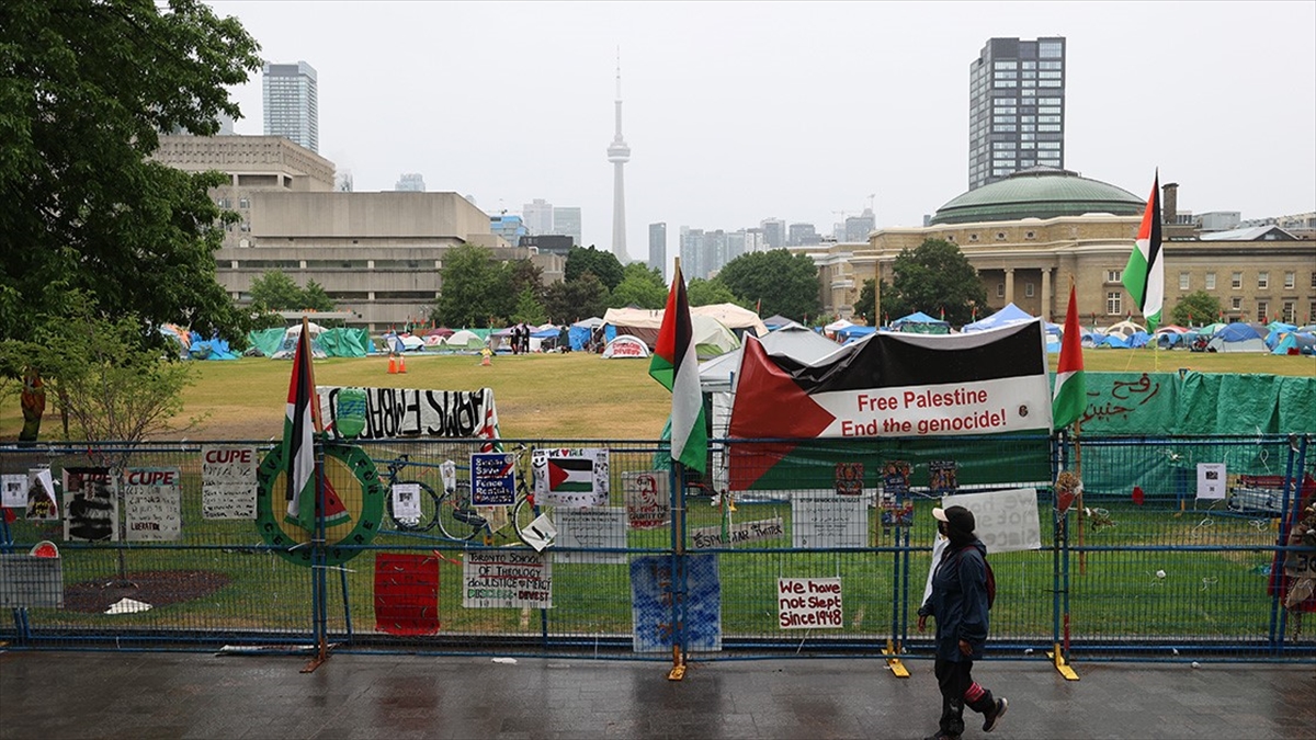 Dünyaya Yayılan Filistin'e Destek Protestoları Hız Kesmeden Sürüyor