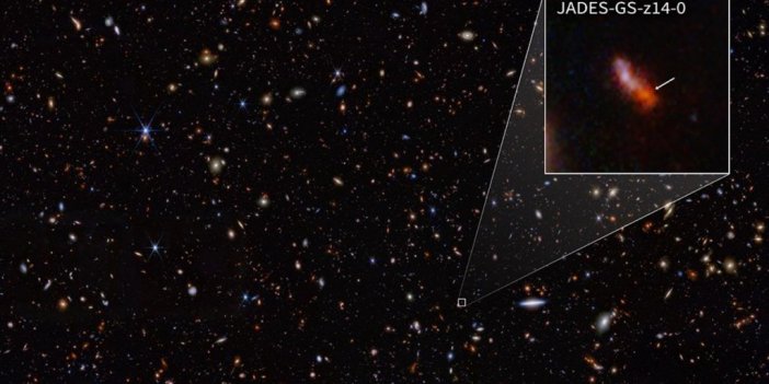 Nasa'nın James Webb Uzay Teleskobu Bilinen En Uzak Galaksiye Ulaştı