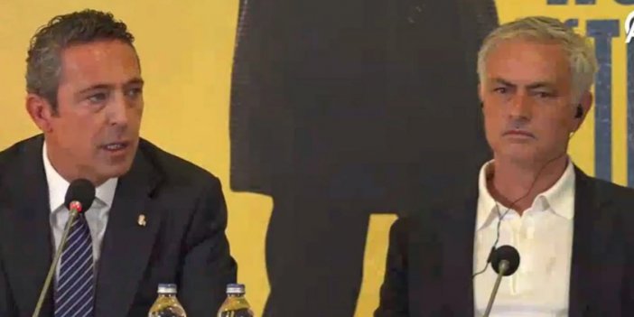 Mourinho'dan dikkat çeken Aziz Yıldırım itirafı