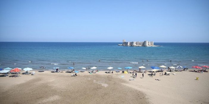 Mersin'deki Kızkalesi'nde Oteller, Kurban Bayramı Tatilini Yoğun Geçirecek