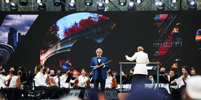 Ünlü İtalyan Tenor Andrea Bocelli 8 Haziran'da İstanbul'da Konser Verecek