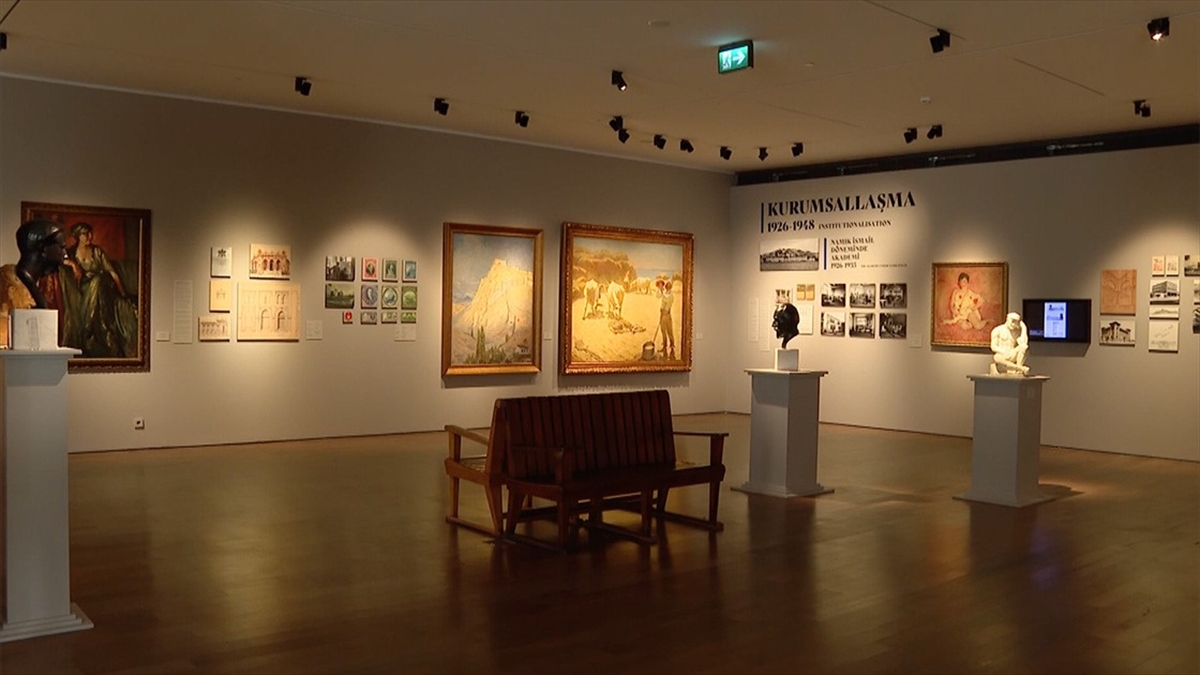 "temsil Ve Hafıza" Sergisi, Türkiye'nin İlk Güzel Sanatlar Okulunun Hikayesini Anlatıyor