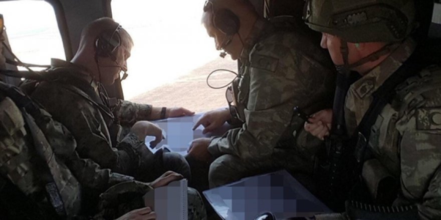 Fırat'ın Doğusunda Türkiye İle ABD'den İkinci Ortak Helikopter Uçuşu