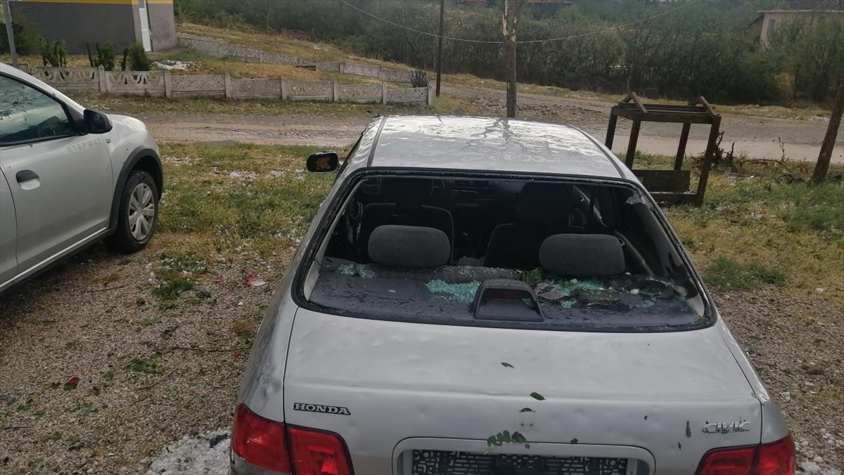 Trakya'da Dolu Etkili Oldu