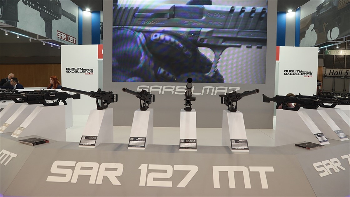 Sarsılmaz Silah Sanayi, Paris'teki Eurosatory Fuarı'nda Ürünlerini Sergiliyor