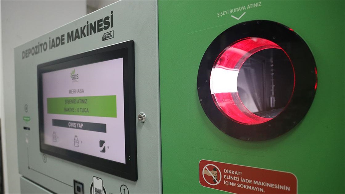 Yerli Depozito İade Otomatları Göreve Hazır