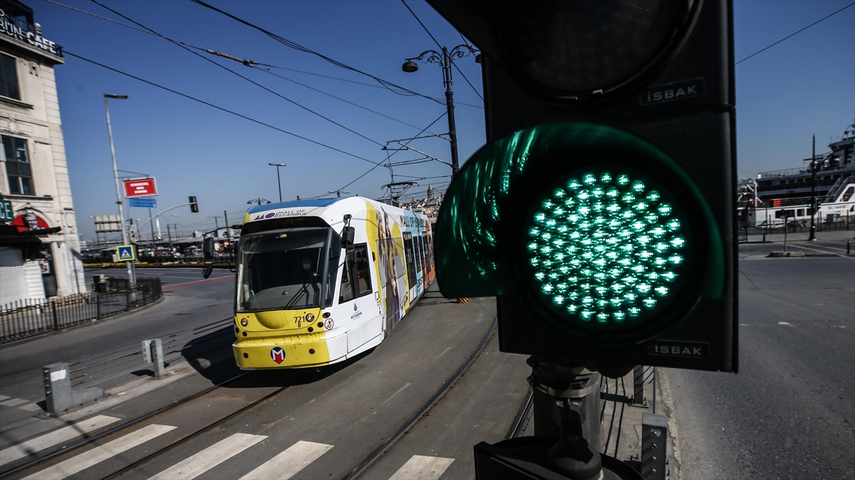 Eminönü-alibeyköy Tramvay Hattı'nda Bakım Nedeniyle Seferlere Düzenleme