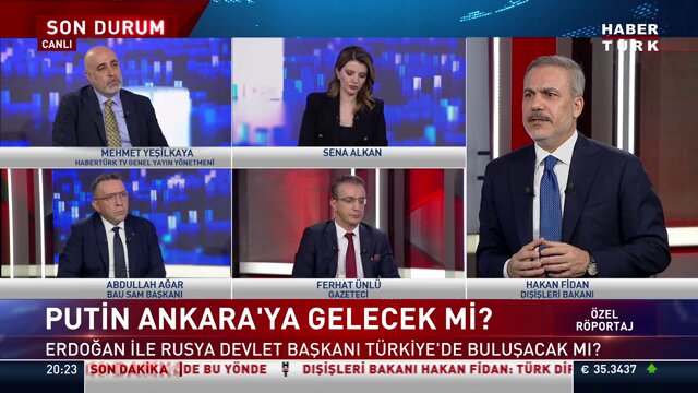 Dışişleri Bakanı Hakan Fidan: 3. Dünya Savaşı riski var