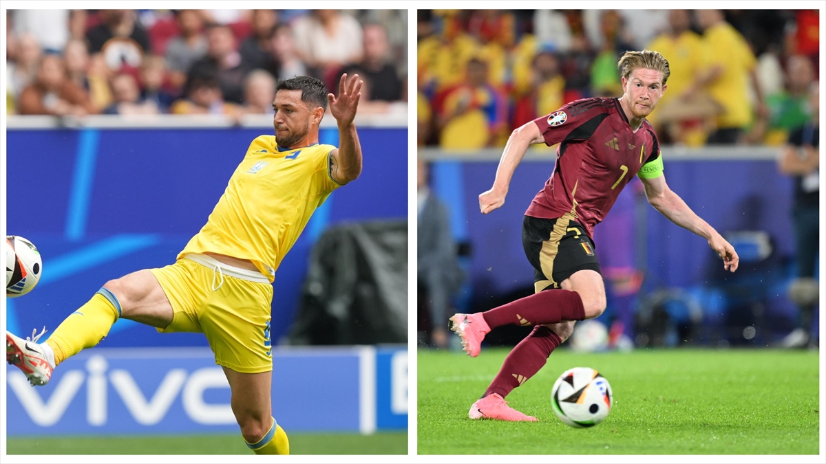 Euro 2024'te E Grubu'nda Yarın Ukrayna İle Belçika Karşılaşacak