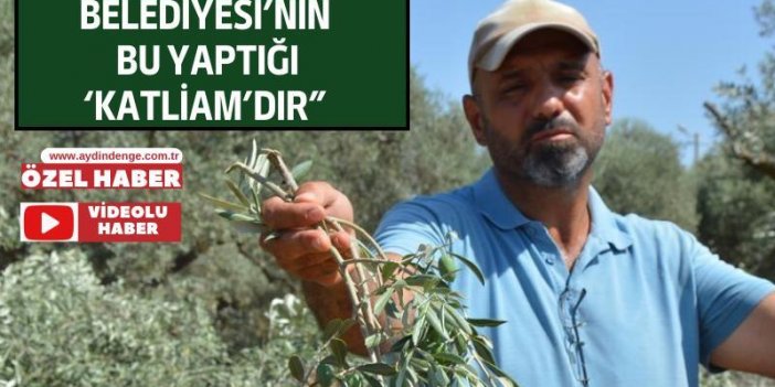 Aydın Büyükşehir Belediyesi’ne tepki