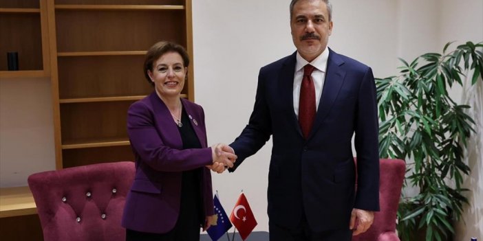 Bakan Fidan, Hırvatistan'da Kosova Dışişleri Bakanı Gervalla-schwarz İle Görüştü