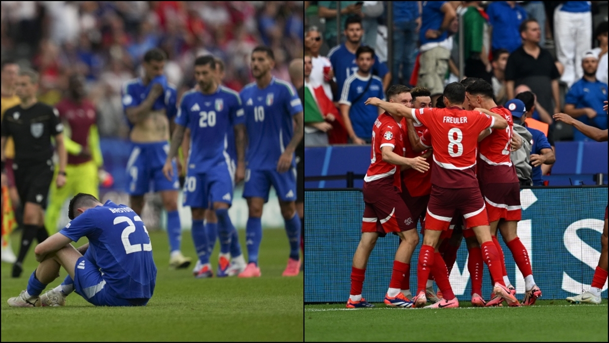 EURO 2024'te ilk çeyrek finalist İsviçre oldu, İtalya elendi