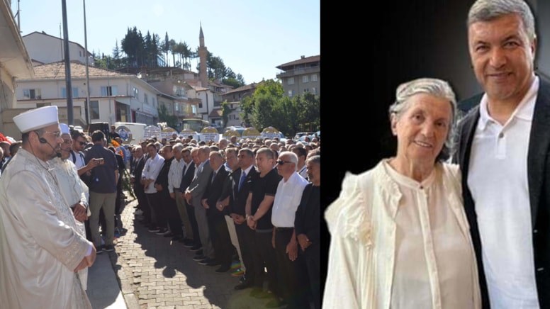 İsmail Küçükkaya'nın annesi son yolculuğuna uğurlandı