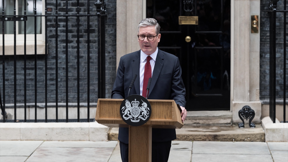 Yeni İngiltere Başbakanı Starmer: "değişim İçin Çalışmaya Hemen Başlayacağız"