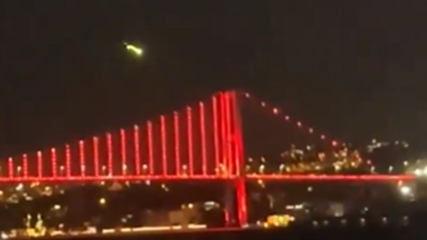 İstanbul'da ve çevre illerde göktaşı görüntülendi