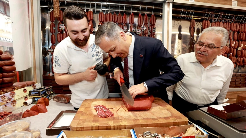İçişleri Bakanı Yerlikaya'dan Kayseri ziyareti