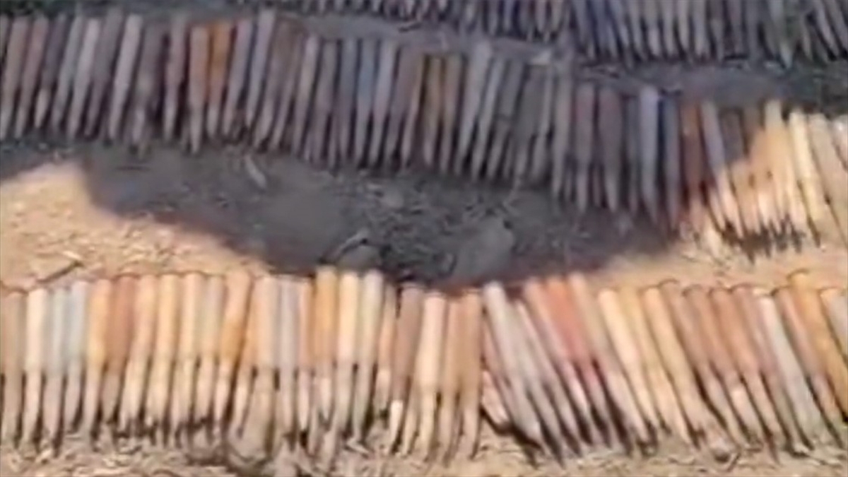 Irak'ın Kuzeyinde 2 Bin 300 Doçka Mühimmatı Ele Geçirildi