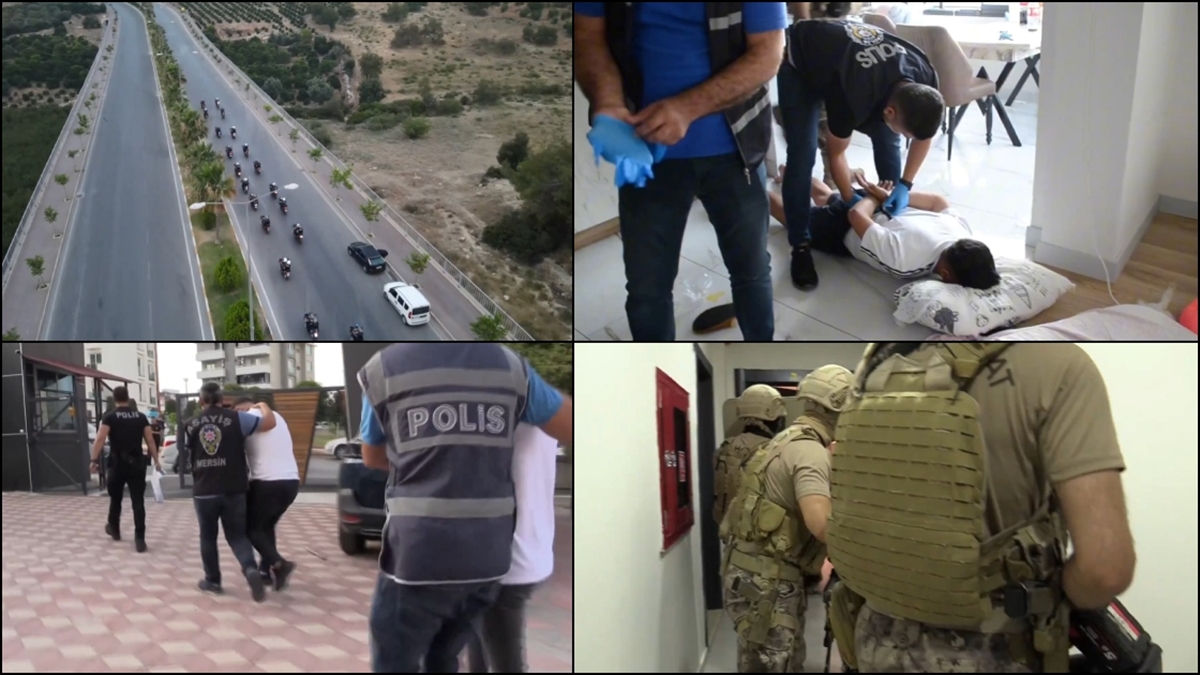 "düğüm-1" Operasyonlarında 88 Şüpheli Yakalandı