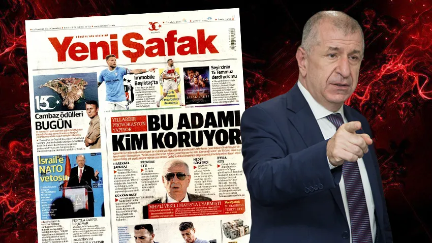 Ümit Özdağ’dan Yeni Şafak'a tek cümlelik yanıt!