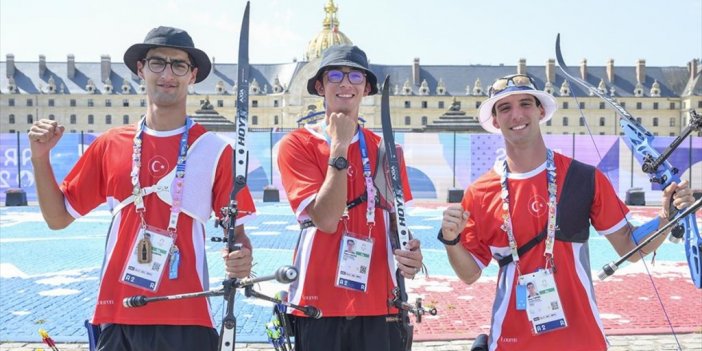 Paris 2024 Olimpiyat Oyunları'nda Klasik Yay Erkek Milli Takımı Çeyrek Finale Yükseldi