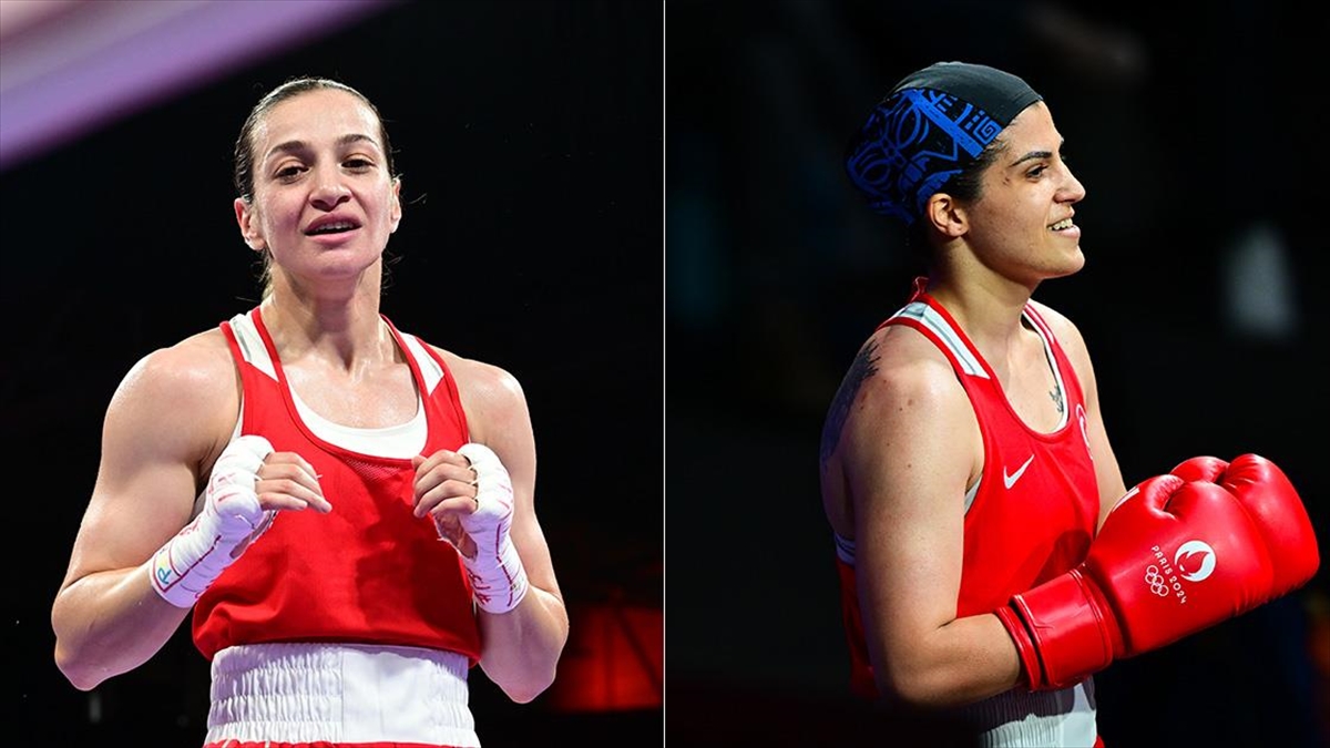 Paris 2024'te Buse Naz Çakıroğlu Ringde, Busenaz Sürmeneli Tribünde Mücadele Etti