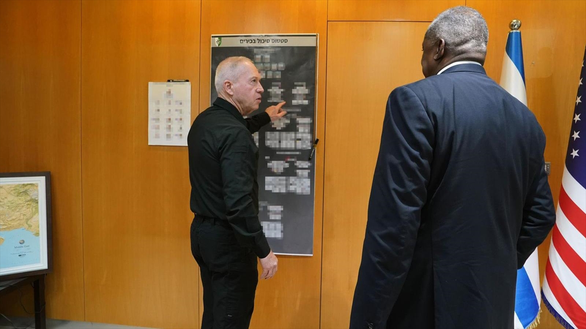 Abd Ve İsrail Savunma Bakanları, Abd Güçlerinin Orta Doğu'da Yeniden Konuşlandırılmasını Görüştü