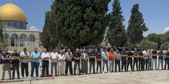 İşgal Altındaki Doğu Kudüs'teki Mescid-i Aksa'da Heniyye İçin Gıyabi Cenaze Namazı Kılındı