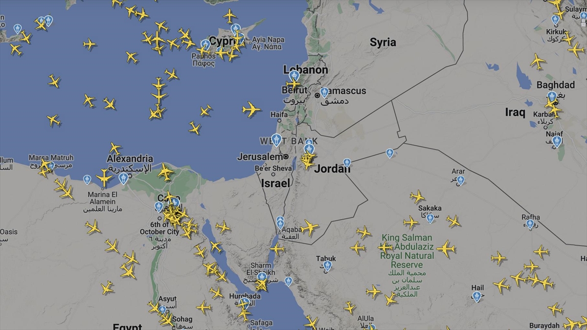 Hava Yolu Şirketleri, Güvenlik Gerekçesiyle İsrail Ve Lübnan'a Uçuşlarını Askıya Alıyor