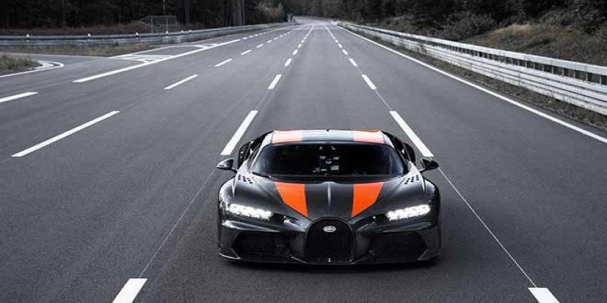 Bugatti Chiron Saatte 490 Kilometre Hızı Aşarak Yeni Bir Dünya Rekoru Kırdı