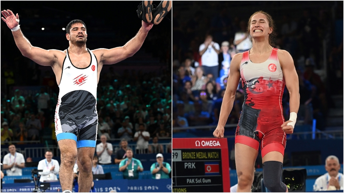 Milli Güreşçiler, Paris 2024'te 2 Bronz Madalyada Kaldı