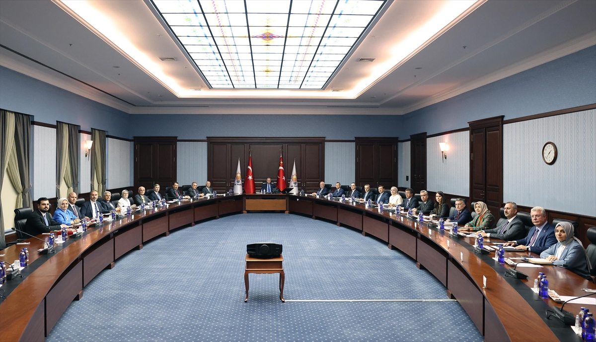 Ak Parti Myk Toplantısı Yapıldı