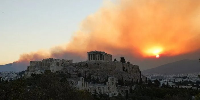 Orman yangınlarıyla boğuşan Yunanistan'a yardım eli Türkiye'den