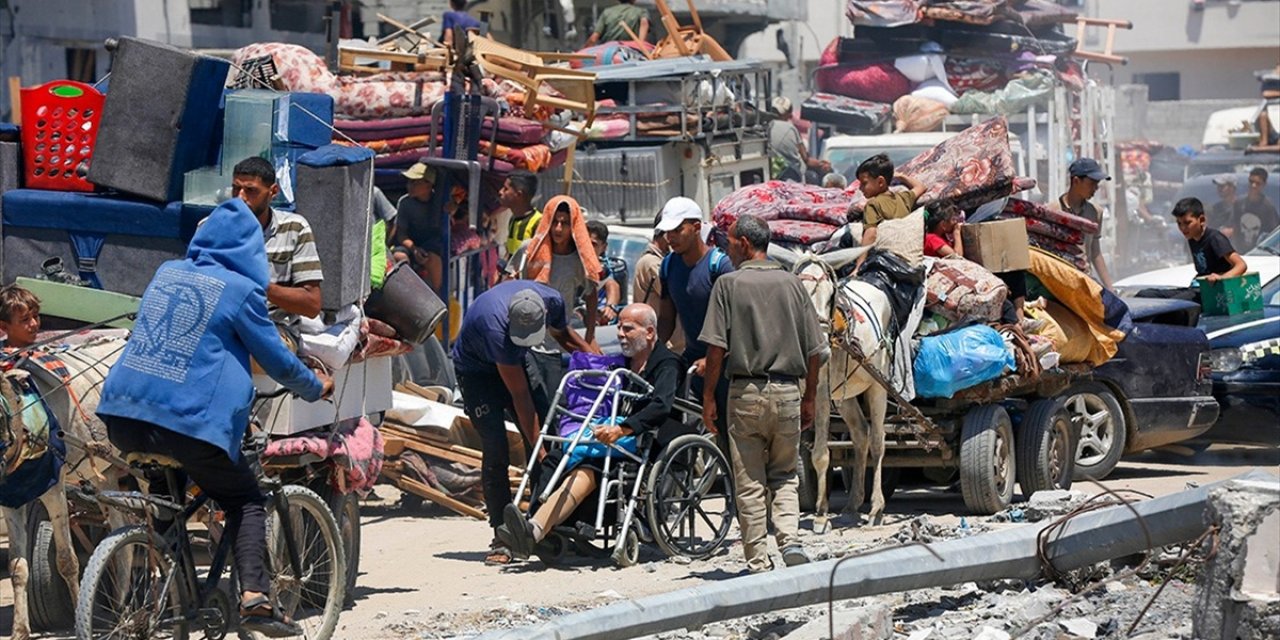 İsrail'in Zorla Göç Ettirme Uygulamaları Nedeniyle Gazze'de Yerinden Edilmeler "Asla Bitmiyor"