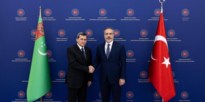 Dışişleri Bakanı Fidan, Türkmenistanlı Mevkidaşı Meredov İle Ankara'da Görüştü