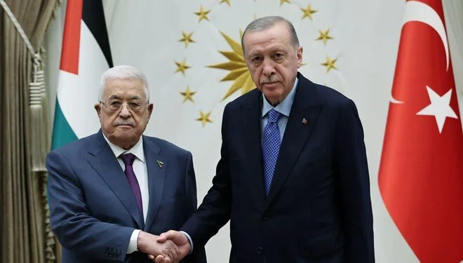 Filistin Devlet Başkanı Mahmud Abbas Türkiye'de: Cumhurbaşkanı Erdoğan İle Görüştü