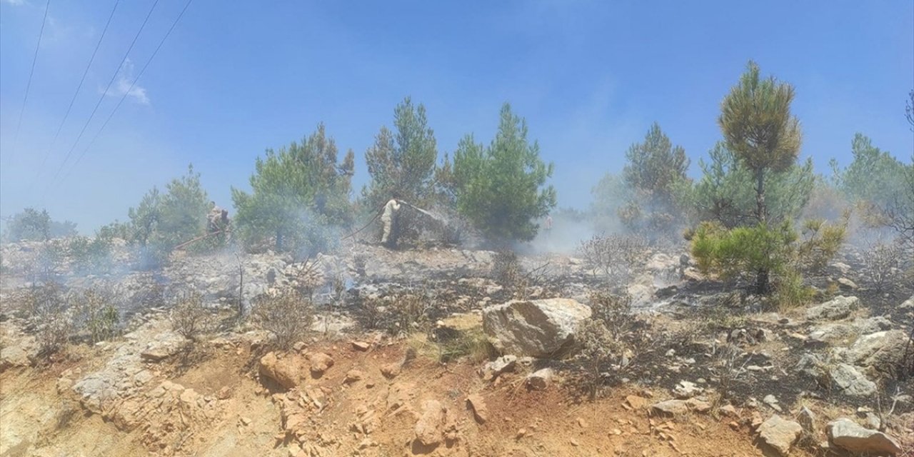 Mersin'de 4 Noktada Çıkan Orman Yangınları Söndürüldü