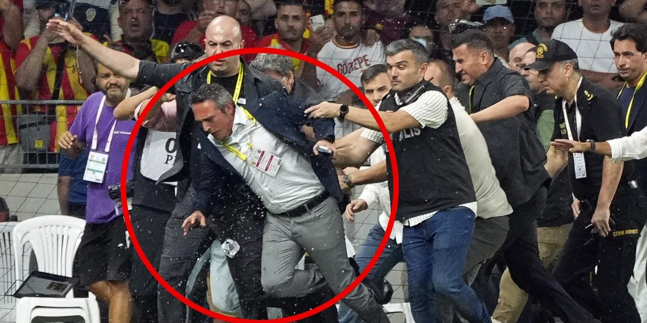 İzmir'de Ali Koç'a Saldırı: Yere Düştü, Yabancı Madde Yağdı