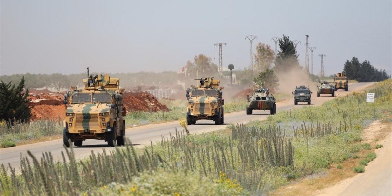 Türkiye Ve Rusya'nın, Barış Pınarı Harekat Bölgesi'nde Birleşik Kara Devriyesi Yeniden Başlatıldı