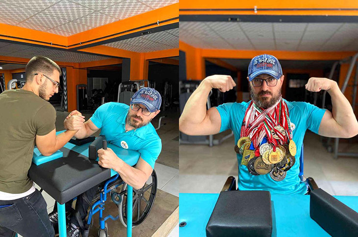 Milli Bilek Güreşi Sporcusu Gökhan Seven Başarılarına Bir Yenisini Daha Ekledi