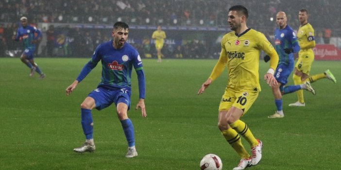 Fenerbahçe, Süper Lig'de Yarın Çaykur Rizespor'a Konuk Olacak