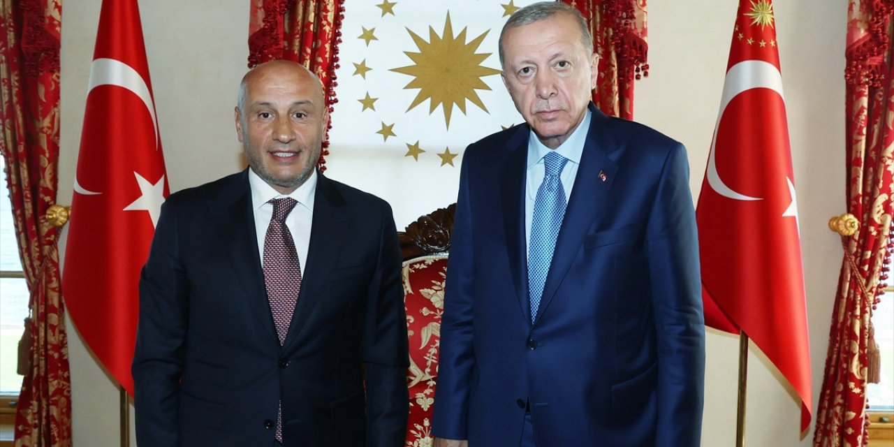 Cumhurbaşkanı Erdoğan, TİM Başkanı Mustafa Gültepe'yi Kabul Etti