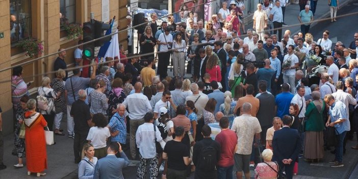 Bosna Hersek'te 29 Yıl Önce Pazar Yerinde Katledilenler Törenle Anıldı