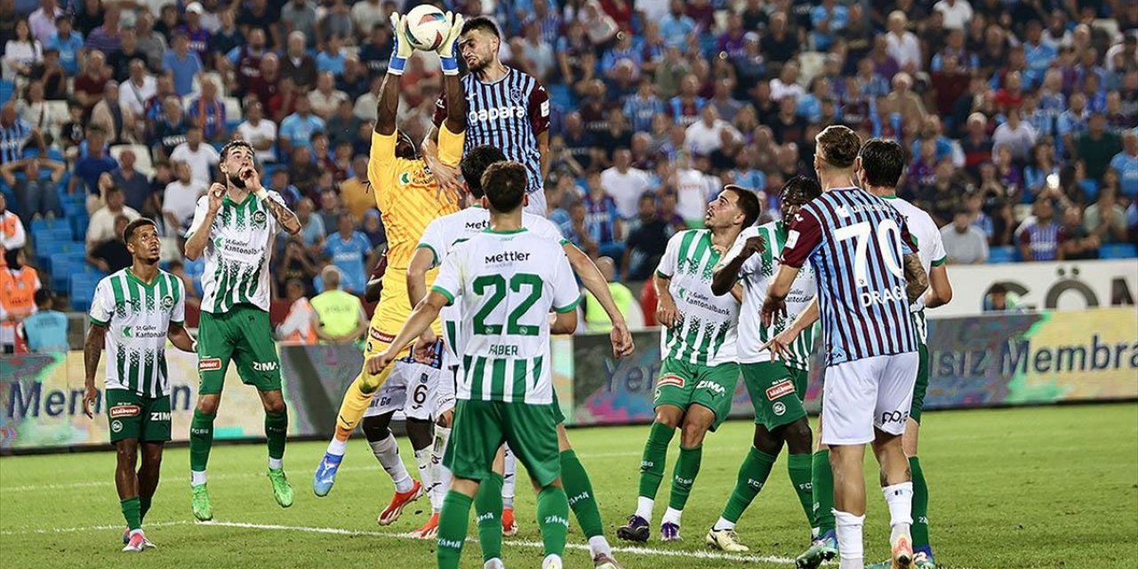 Trabzonspor Avrupa'ya Veda Etti