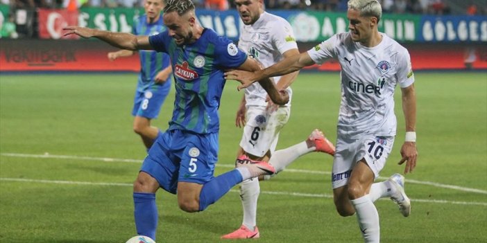 Kasımpaşa Rize'de Kazandı