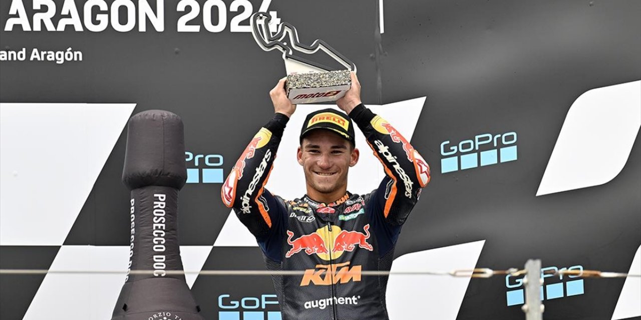 Milli Motosikletçi Deniz Öncü Moto2 Kariyerinde İlk Kez Podyuma Çıktı