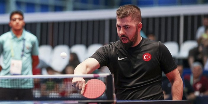 Paris'te Masa Tenisinde Milli Sporcu Ali Öztürk Bronz Madalya Kazandı