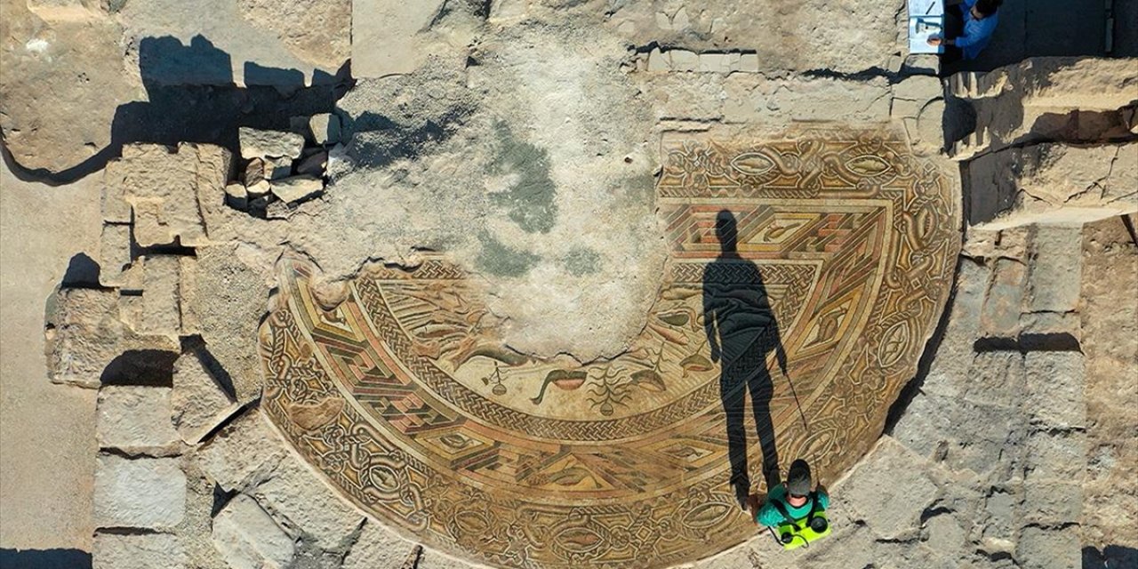 Dülük Antik Kenti'ndeki 1600 Yıllık Mozaikler Turizme Kazandırılacak