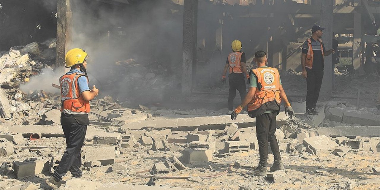 Gazze'de 7 Ekim'den Beri Sivil Savunma Müdürlüğü Çalışanı 83 Kişi Öldürüldü