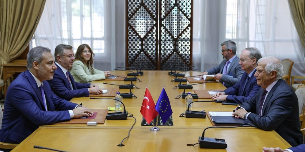 Dışişleri Bakanı Fidan, AB Yüksek Temsilcisi Borrell İle Görüştü