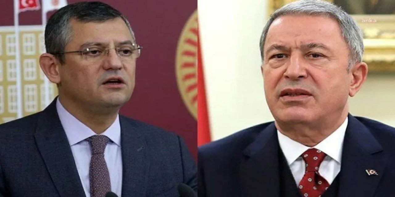 CHP lideri Özgür Özel'den Hulusi Akar'a Sert Sözler!
